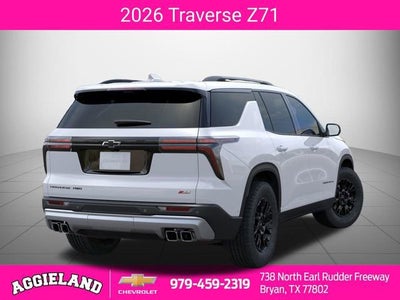 2026 Chevrolet Traverse Z71
