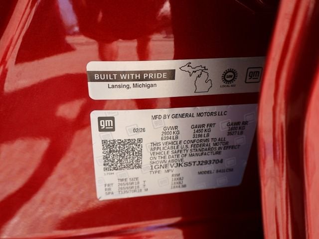 2026 Chevrolet Traverse Z71