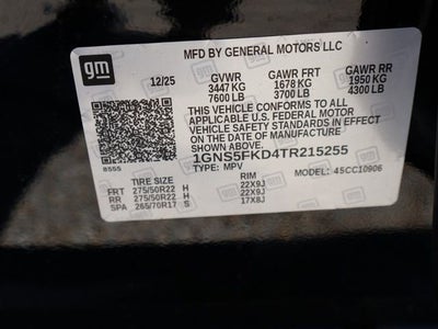 2026 Chevrolet Suburban Premier