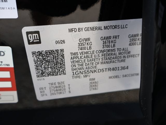2026 Chevrolet Tahoe LT