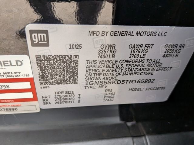 2026 Chevrolet Tahoe Premier