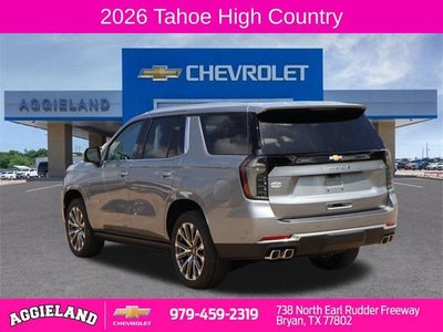 2026 Chevrolet Tahoe High Country