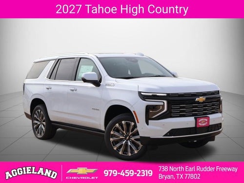 2027 Chevrolet Tahoe High Country