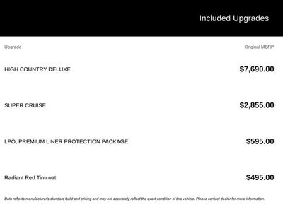 2026 Chevrolet Tahoe High Country