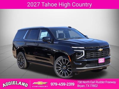 2027 Chevrolet Tahoe High Country