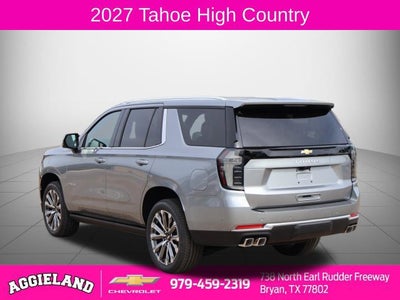 2027 Chevrolet Tahoe High Country