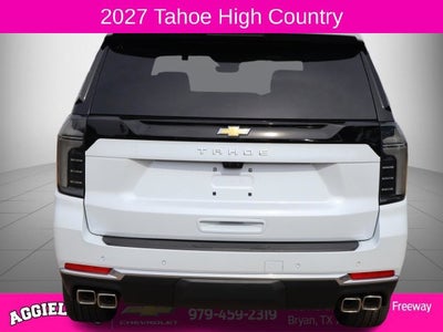2027 Chevrolet Tahoe High Country