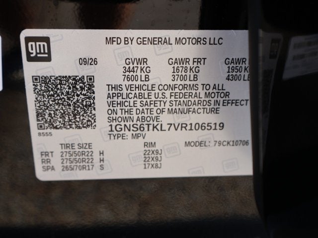 2027 Chevrolet Tahoe High Country