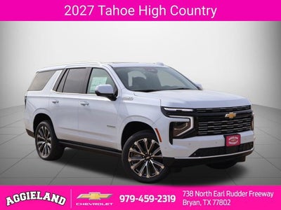 2027 Chevrolet Tahoe High Country