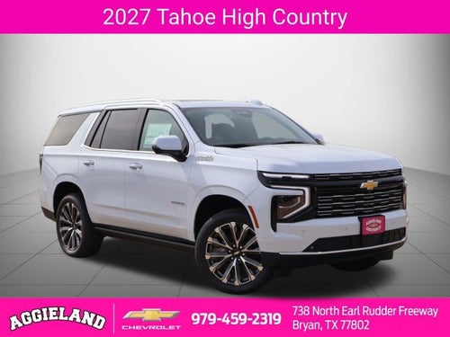 2027 Chevrolet Tahoe High Country