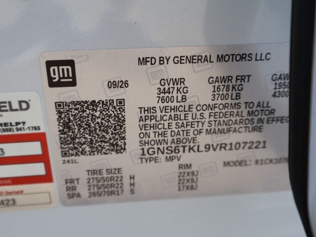 2027 Chevrolet Tahoe High Country
