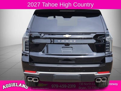 2027 Chevrolet Tahoe High Country