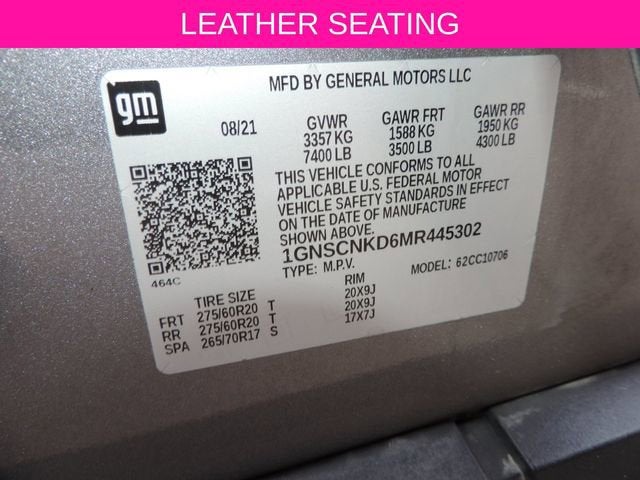 2021 Chevrolet Tahoe LT