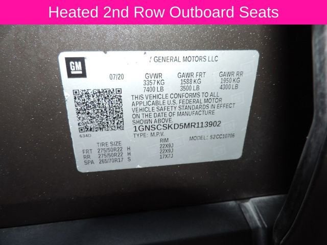 2021 Chevrolet Tahoe Premier