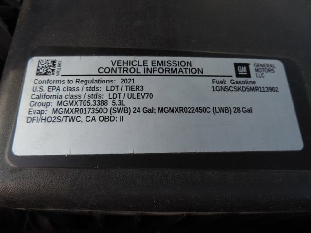 2021 Chevrolet Tahoe Premier