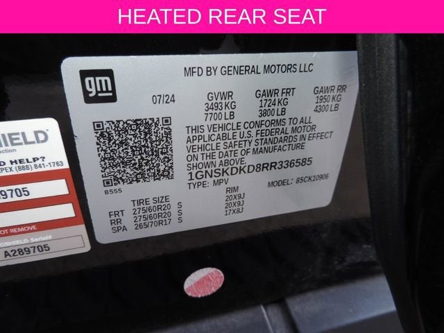 2024 Chevrolet Suburban Z71