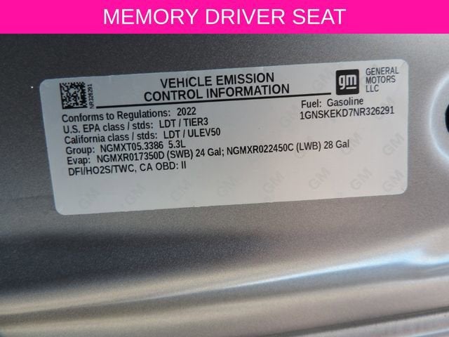 2022 Chevrolet Suburban RST