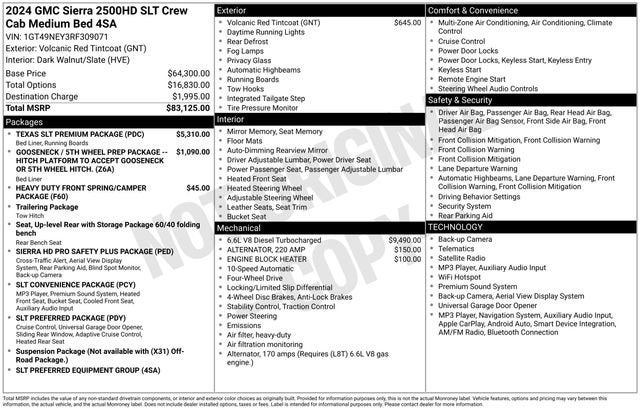 2024 GMC Sierra 2500 HD SLT