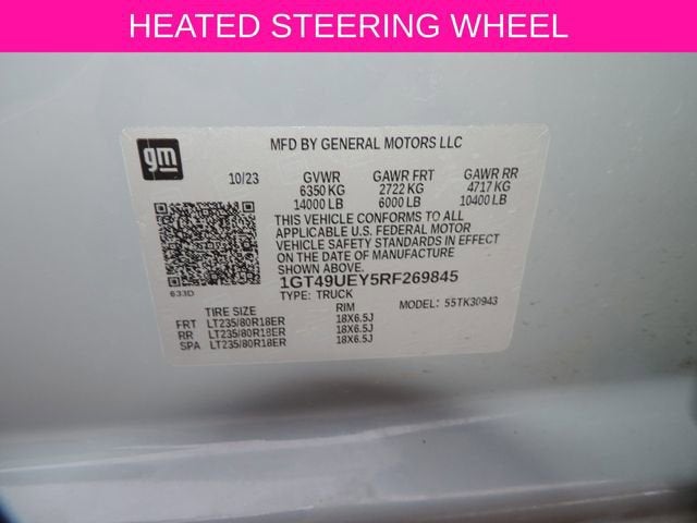 2024 GMC Sierra 3500 HD SLT DRW