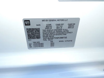 2025 GMC Sierra 2500 HD SLT