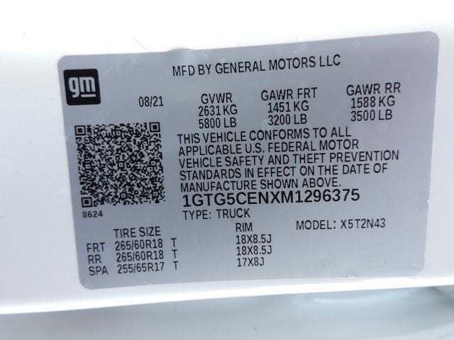 2021 GMC Canyon 2WD Elevation