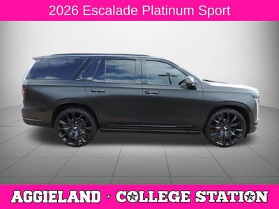 2026 Cadillac Escalade Platinum Sport