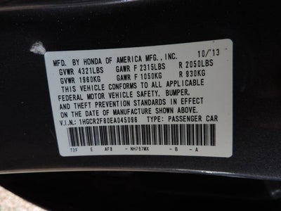 2014 Honda Accord EX-L