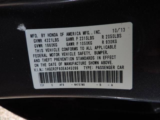 2014 Honda Accord EX-L