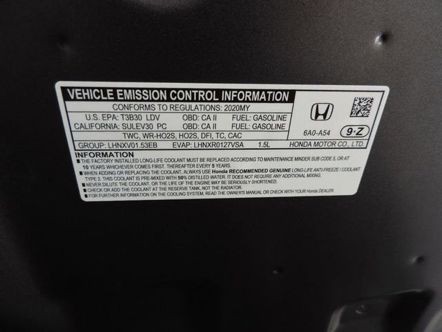 2020 Honda Accord LX