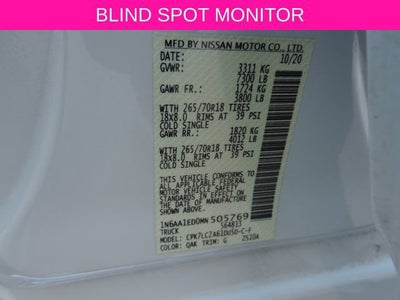 2021 Nissan TITAN Crew Cab SV 4x4