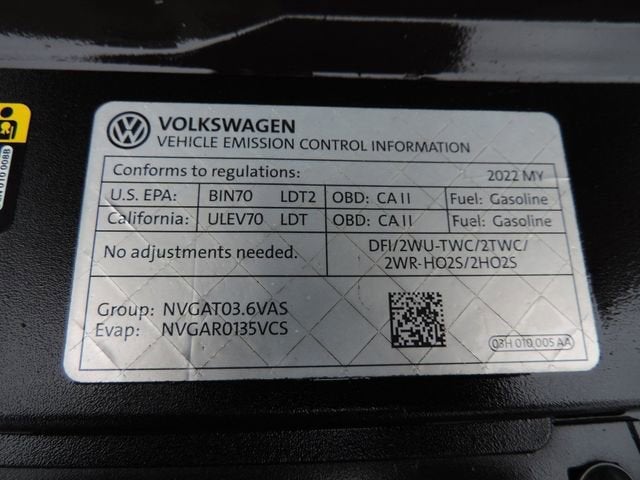 2022 Volkswagen Atlas Cross Sport 3.6L V6 SEL Premium R-Line