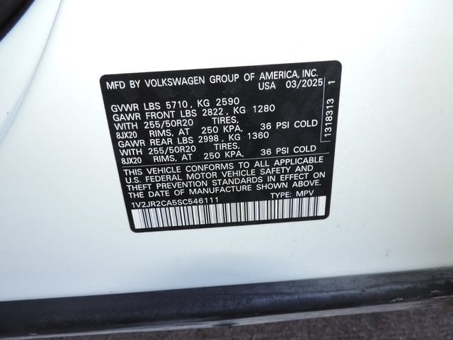 2025 Volkswagen Atlas 2.0T SE w/Technology