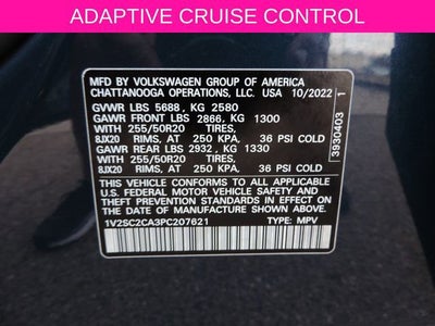 2023 Volkswagen Atlas Cross Sport 2.0T SEL R-Line Black