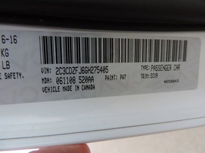 2016 Dodge Challenger 392 Hemi Scat Pack Shaker