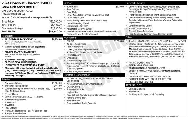 2024 Chevrolet Silverado 1500 LT