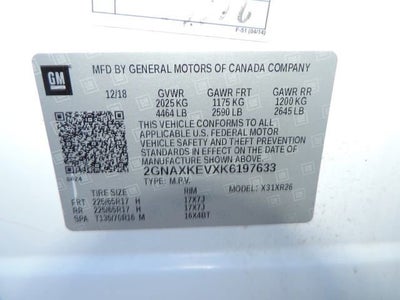 2019 Chevrolet Equinox LT