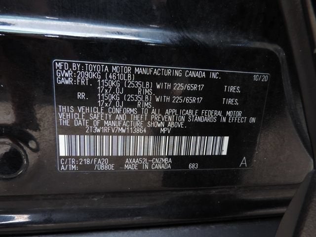 2021 Toyota RAV4 XLE