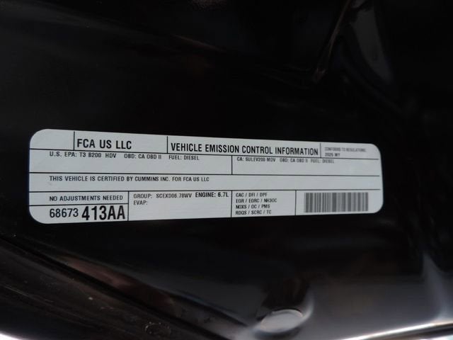 2025 RAM 3500 Laramie Crew Cab 4x4 8' Box