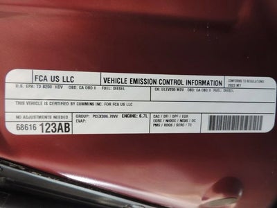 2023 RAM 2500 Laramie Crew Cab 4x4 6'4" Box