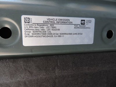 2025 Chevrolet Silverado 1500 LT