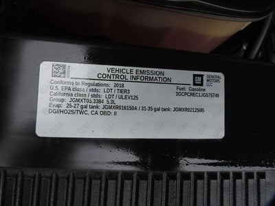 2018 Chevrolet Silverado 1500 LT