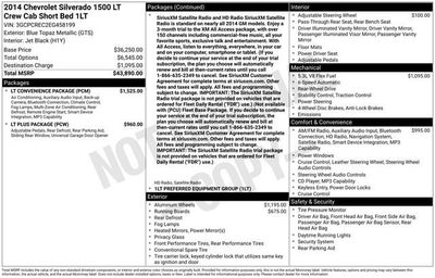 2014 Chevrolet Silverado 1500 LT