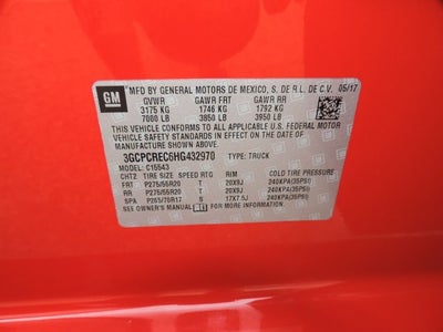 2017 Chevrolet Silverado 1500 LT