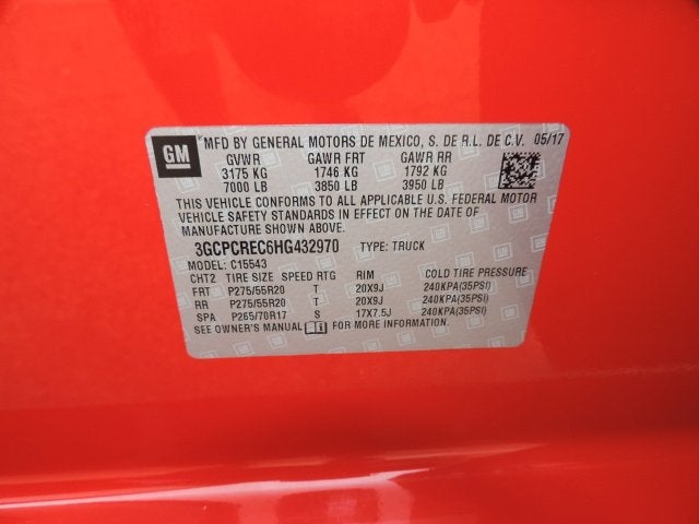 2017 Chevrolet Silverado 1500 LT