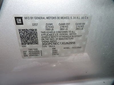 2018 Chevrolet Silverado 1500 LTZ