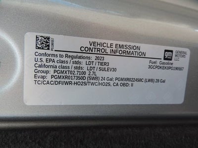 2023 Chevrolet Silverado 1500 LT (2FL)