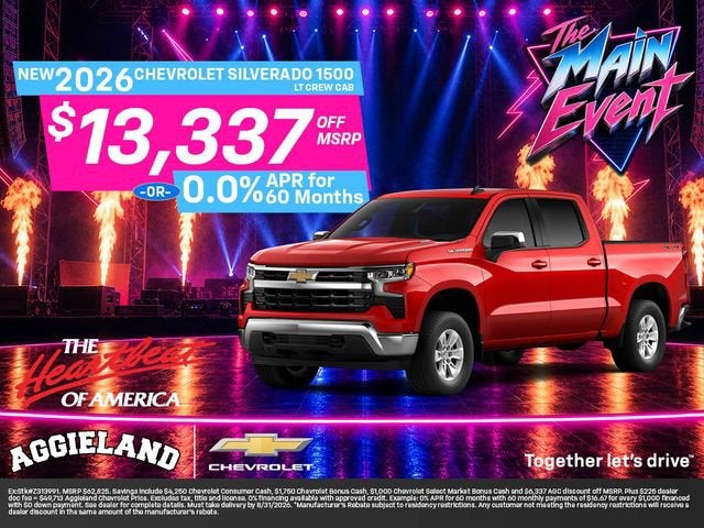 2026 Chevrolet Silverado 1500 LT (2FL)