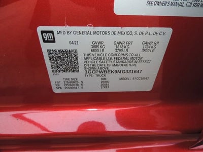 2021 Chevrolet Silverado 1500 Custom