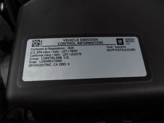 2020 Chevrolet Silverado 1500 Custom Trail Boss