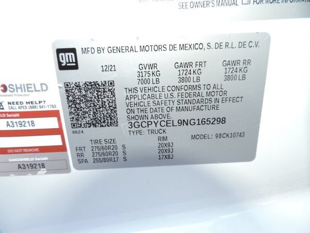 2022 Chevrolet Silverado 1500 LTD Custom Trail Boss